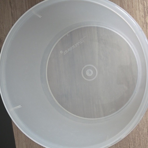Vintage Tupperware Canister Clear - Molds 265 and 228 - Picture 3 of 6